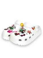 1000-231 white GLAM FOREVER Сабо